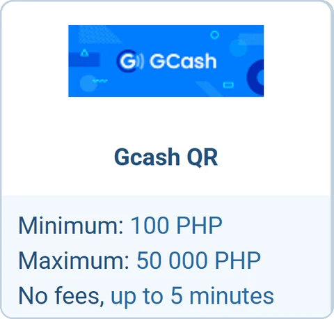 1xBet deposit via GCash QR, Philippines