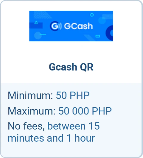 1xBet withdrawal via GCash QR, Philippines