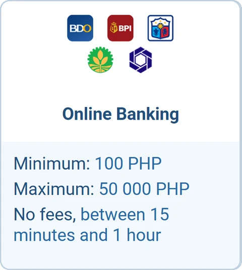 1xBet withdrawal via Online Banking, Philippines